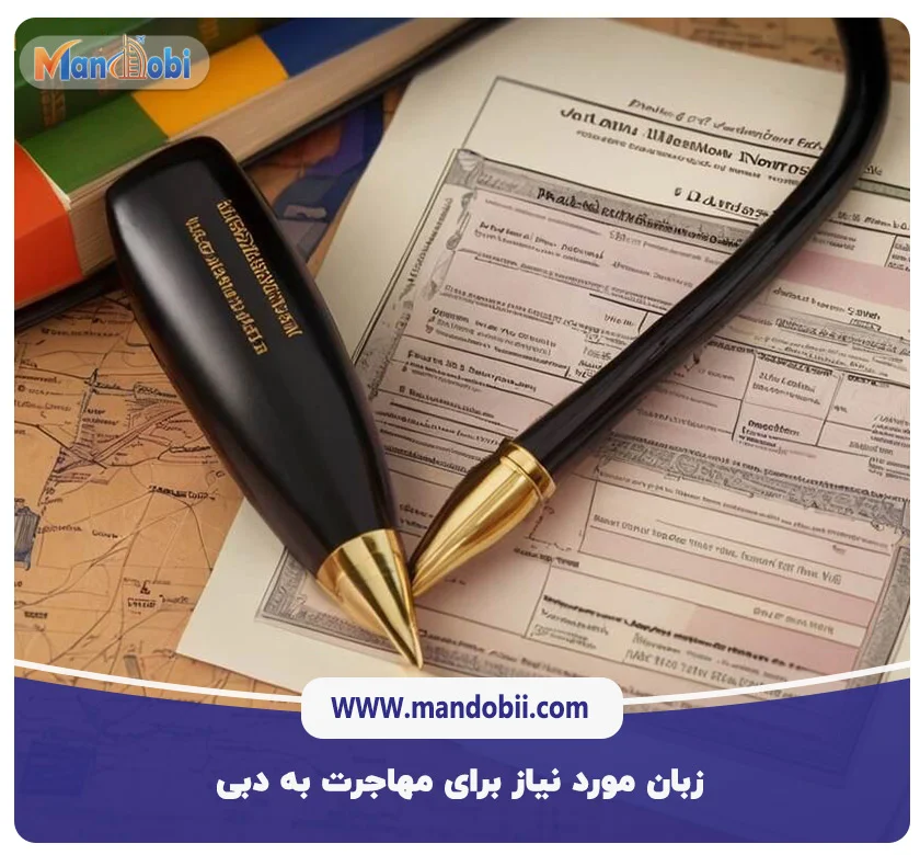 زبان مورد نیاز برای مهاجرت به دبی